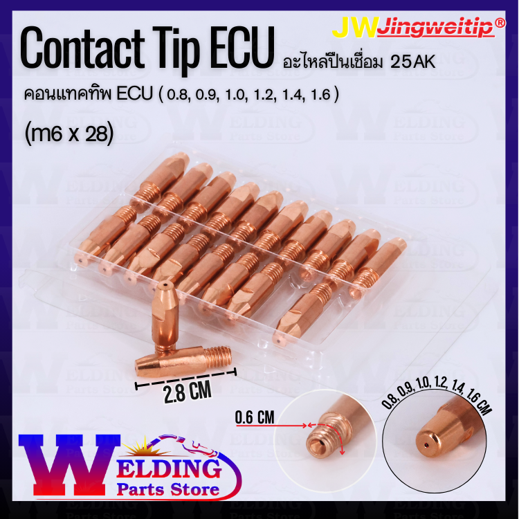 Contact Tip ECU for 25AK